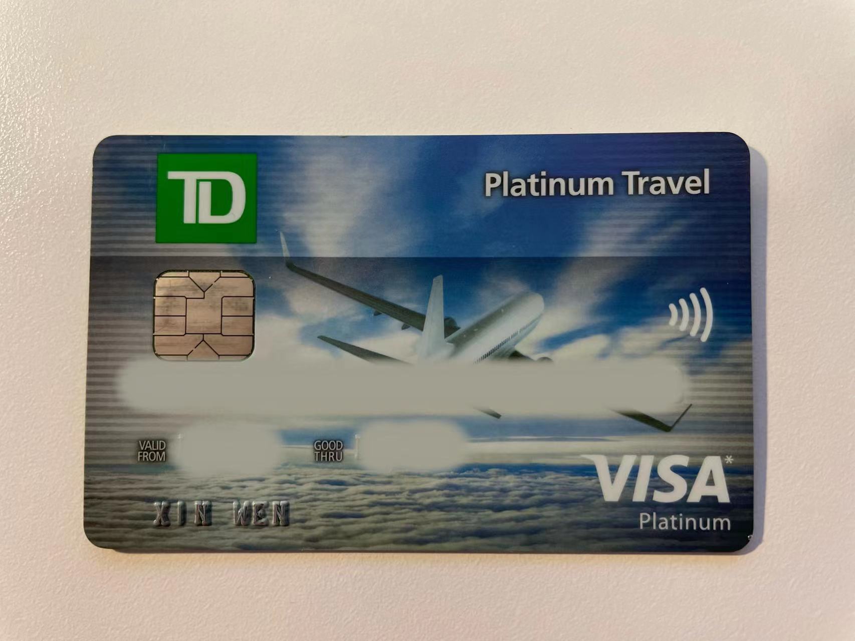 TD Platinum Travel Visa Card